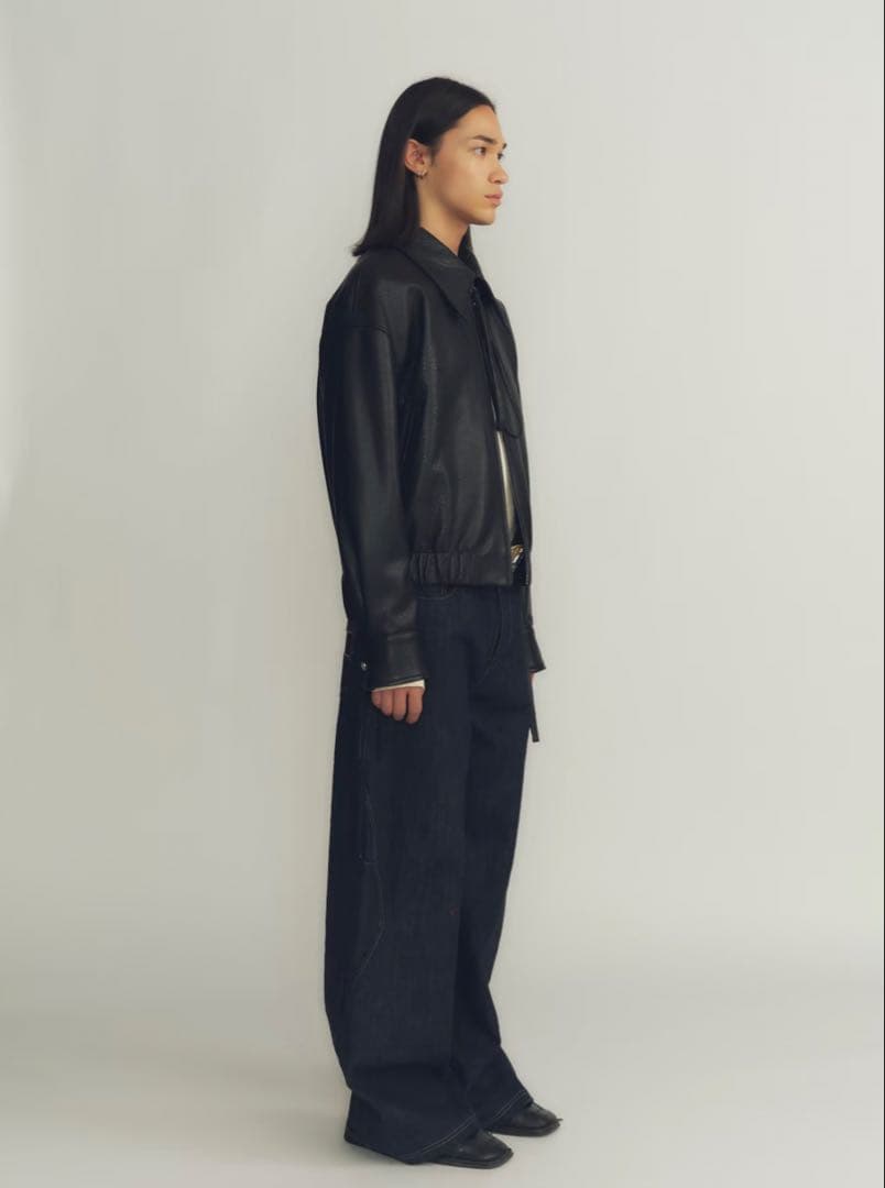 NULLUS 25aw ARROWS POCKET JEANS 深水光太着用