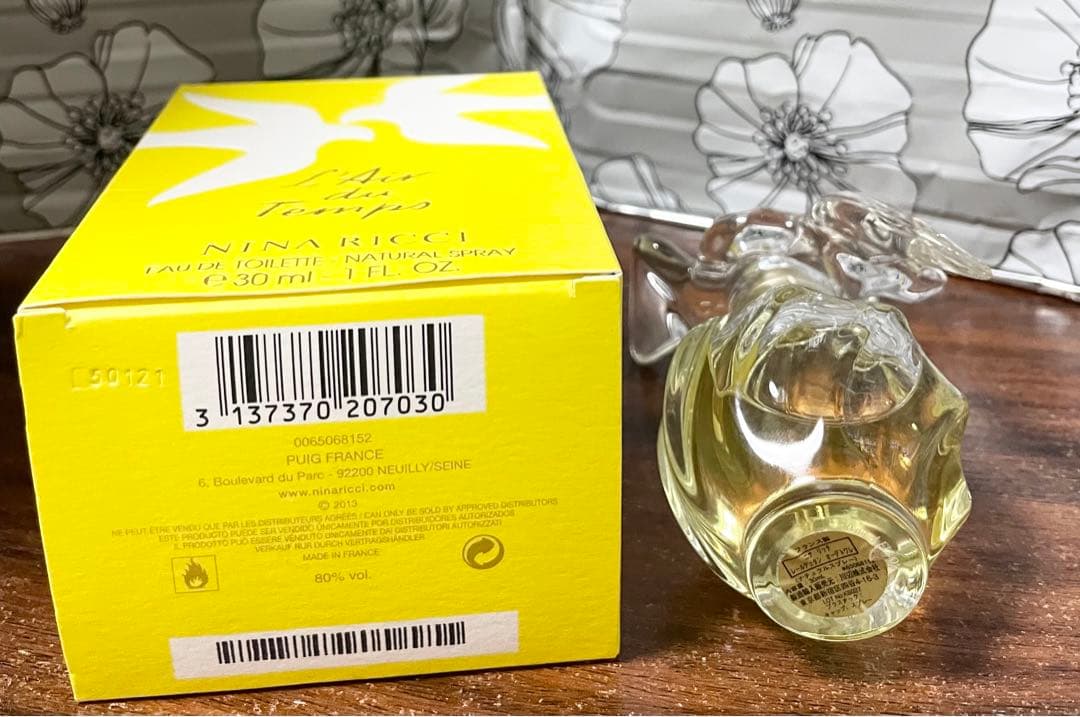 希少品 廃盤品 香水 ニナリッチ nina ricci レールデュタン