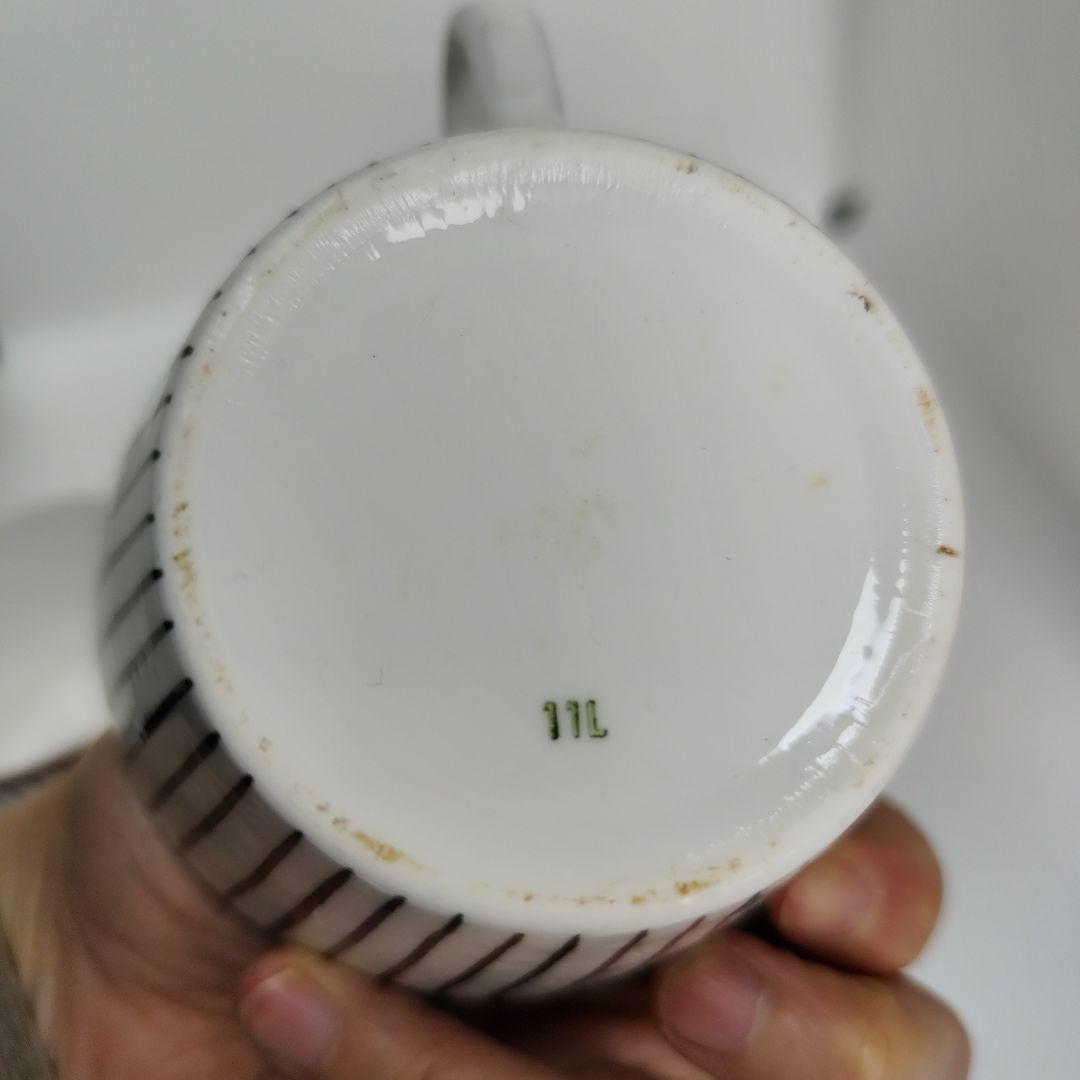 グスタフスベリ　スピサリブ カップ&ソーサー 2客セット　ビンテージ