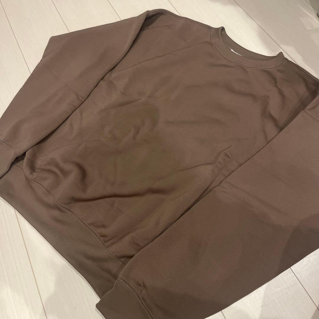 新品AURALEE ブラウン スウェット