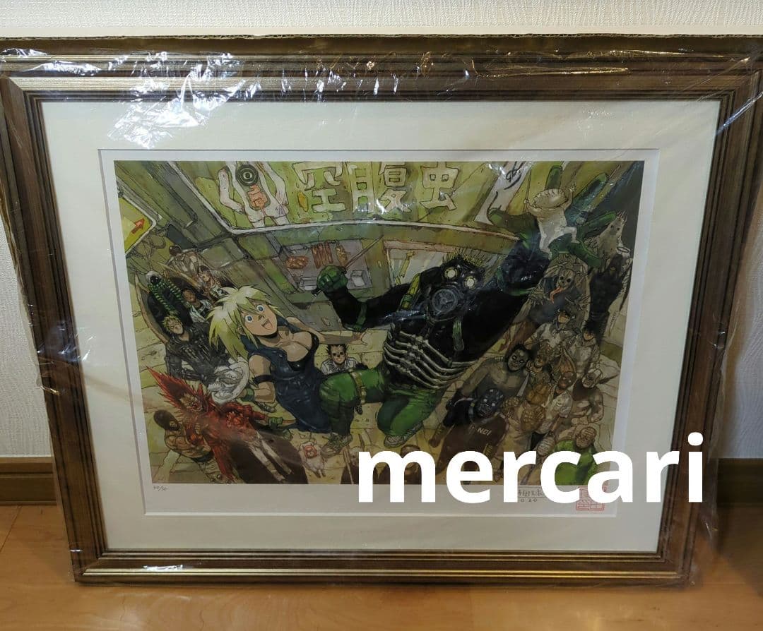 【未使用】ドロヘドロ　林田球直筆サイン入り　複製原画