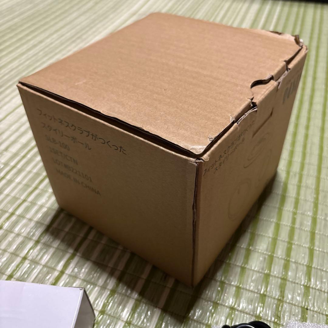 フィットネスクラブがつくった スタイリーボール 赤　レッド ストレッチ