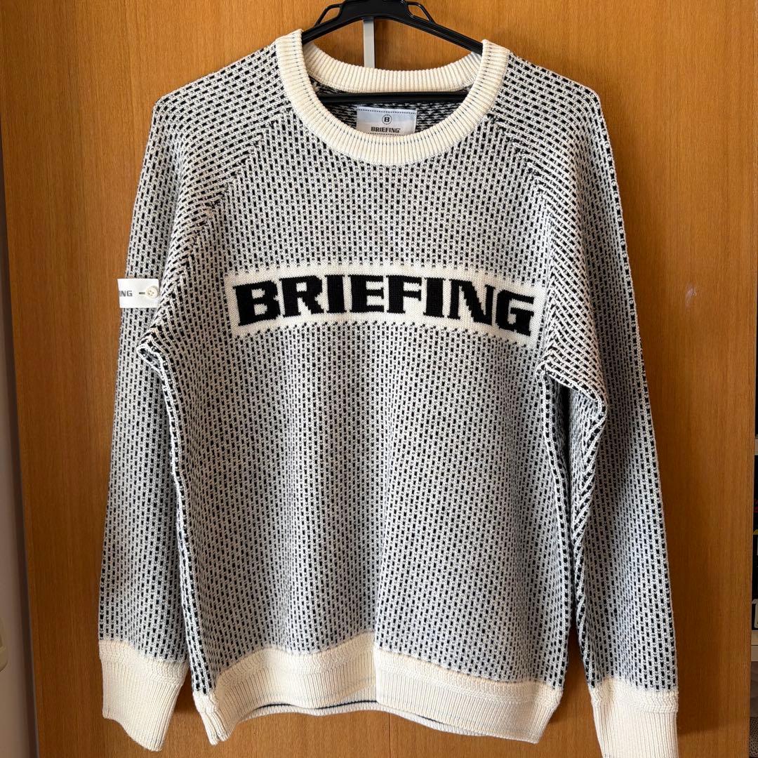 BRIEFING クルーネックセーター
