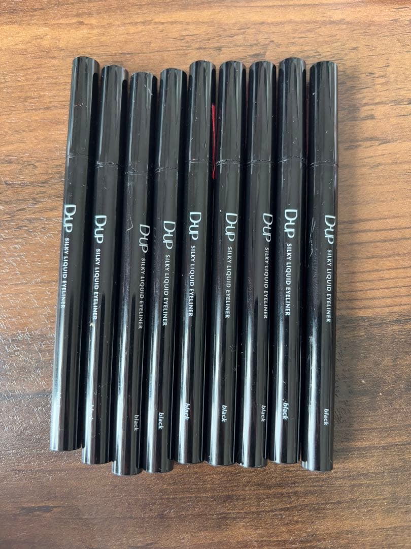 新品！D-UP リキッドアイライナー　ブラック　9本セット