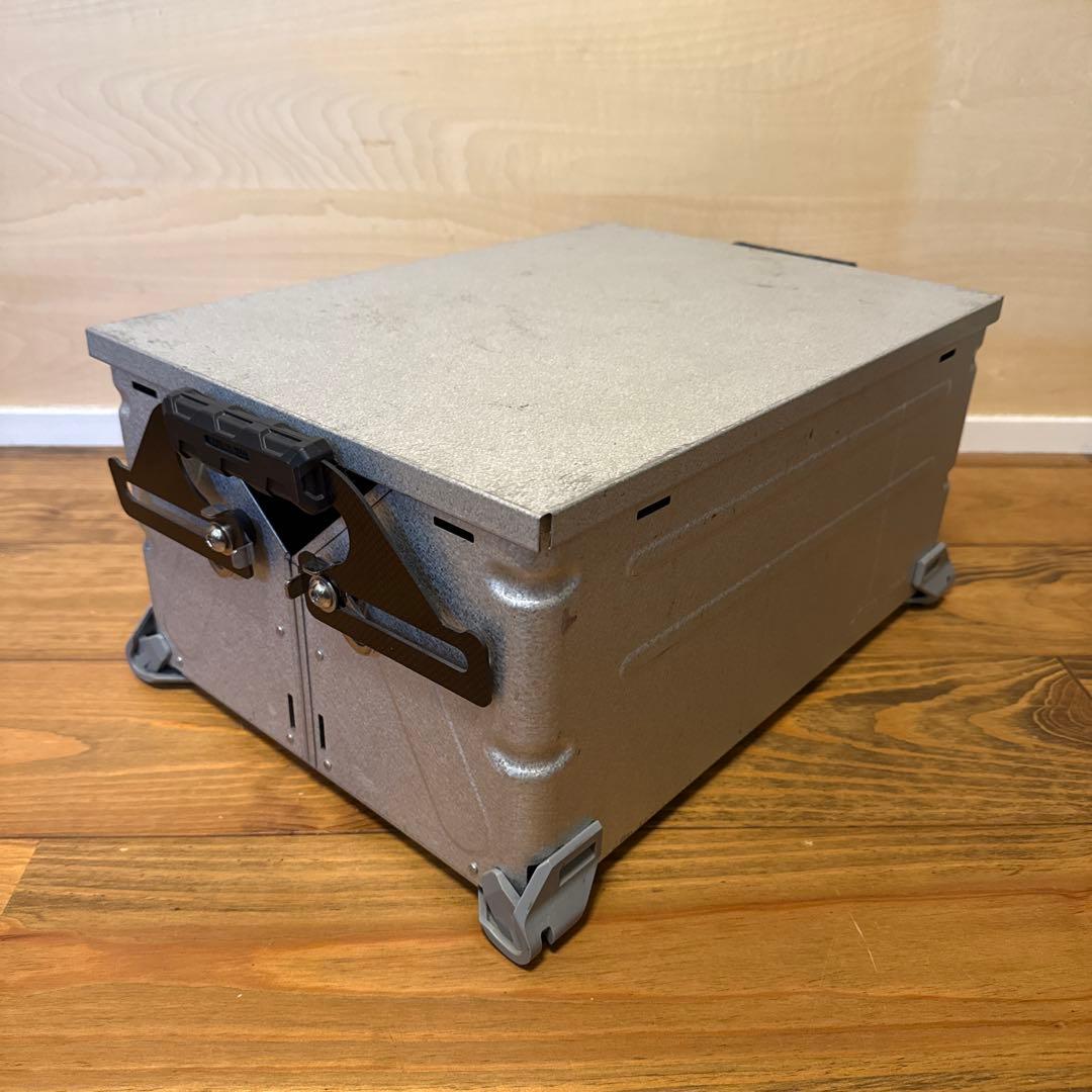 スノーピークコンテナ　蓋付きハンドルカスタム