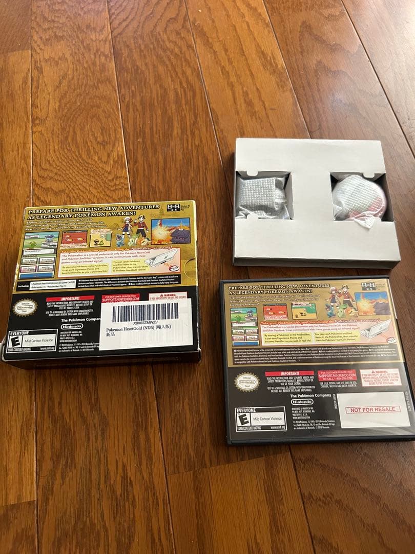 ポケットモンスターHGSS 輸入版　ソフトなし　箱のみ