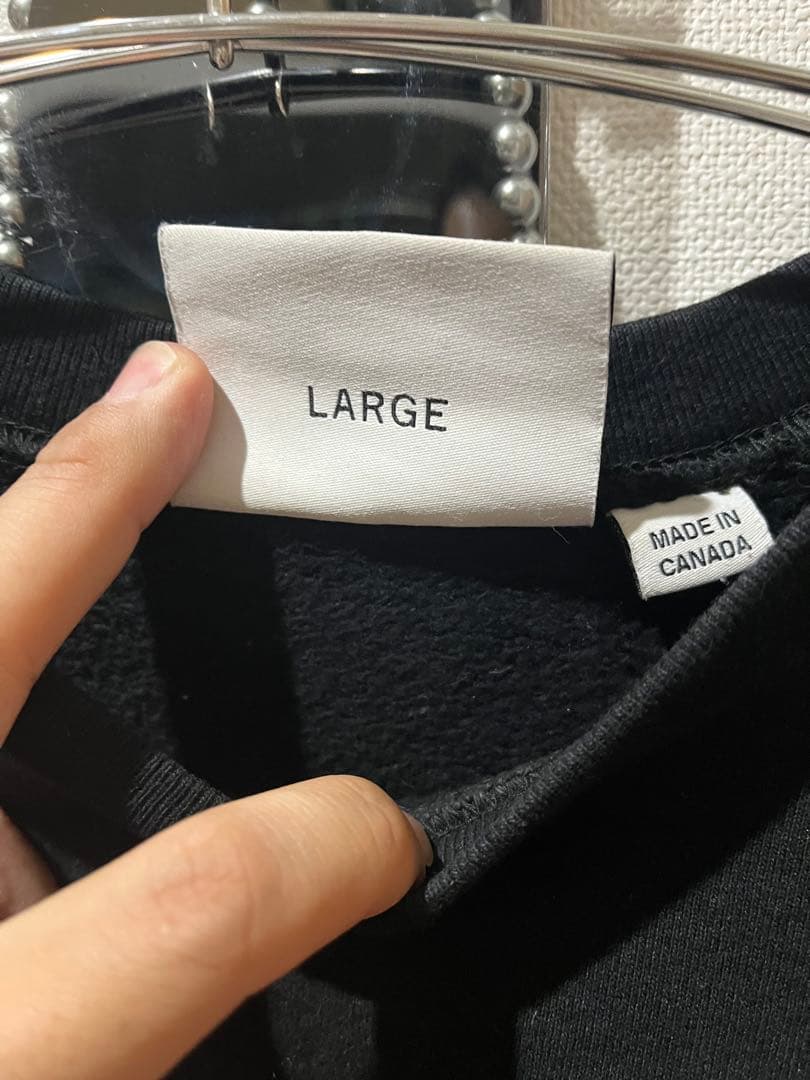 Supreme WTAPS Crewneck 21FW ブラック　Lサイズ