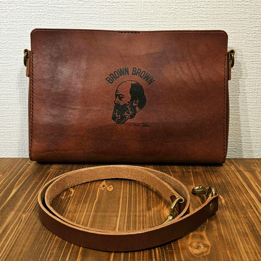 BrownBrown レザーバッグ