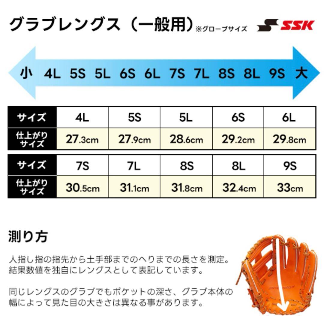 プロエッジ　野球 硬式グローブ 一般　大人　左投げ　グラブ　外野　左利き　SSK