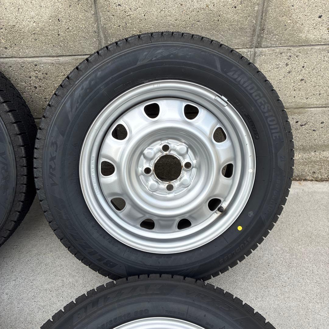 ★未使用級バリ溝必見★ブリヂストン 185/65R15 冬タイヤ4本セット