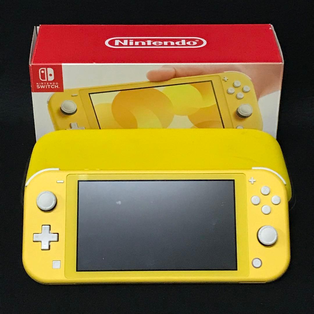 ◯ Nintendo Switch Lite 本体　動作確認済み　ケース付き