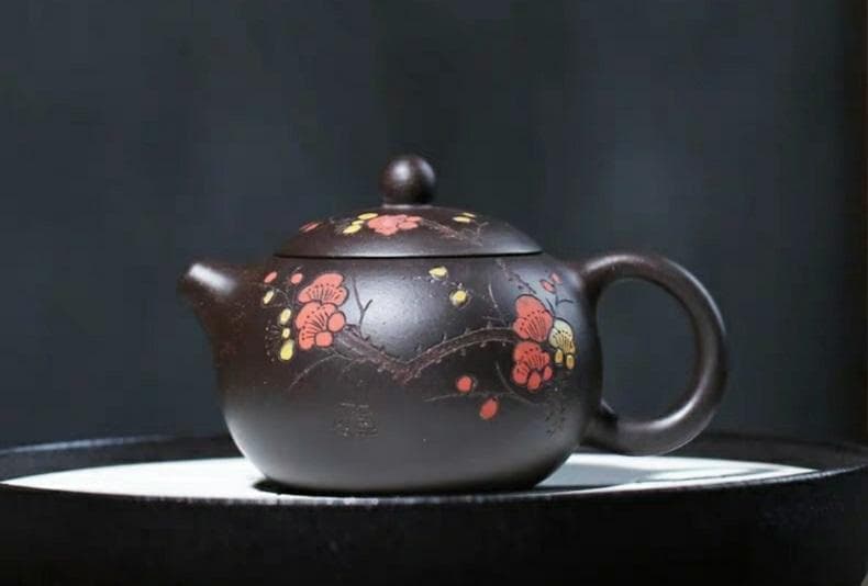 在銘 職人手作り 宜興紫砂 黑泥急須　煎茶道具 唐物　急須　茶道具