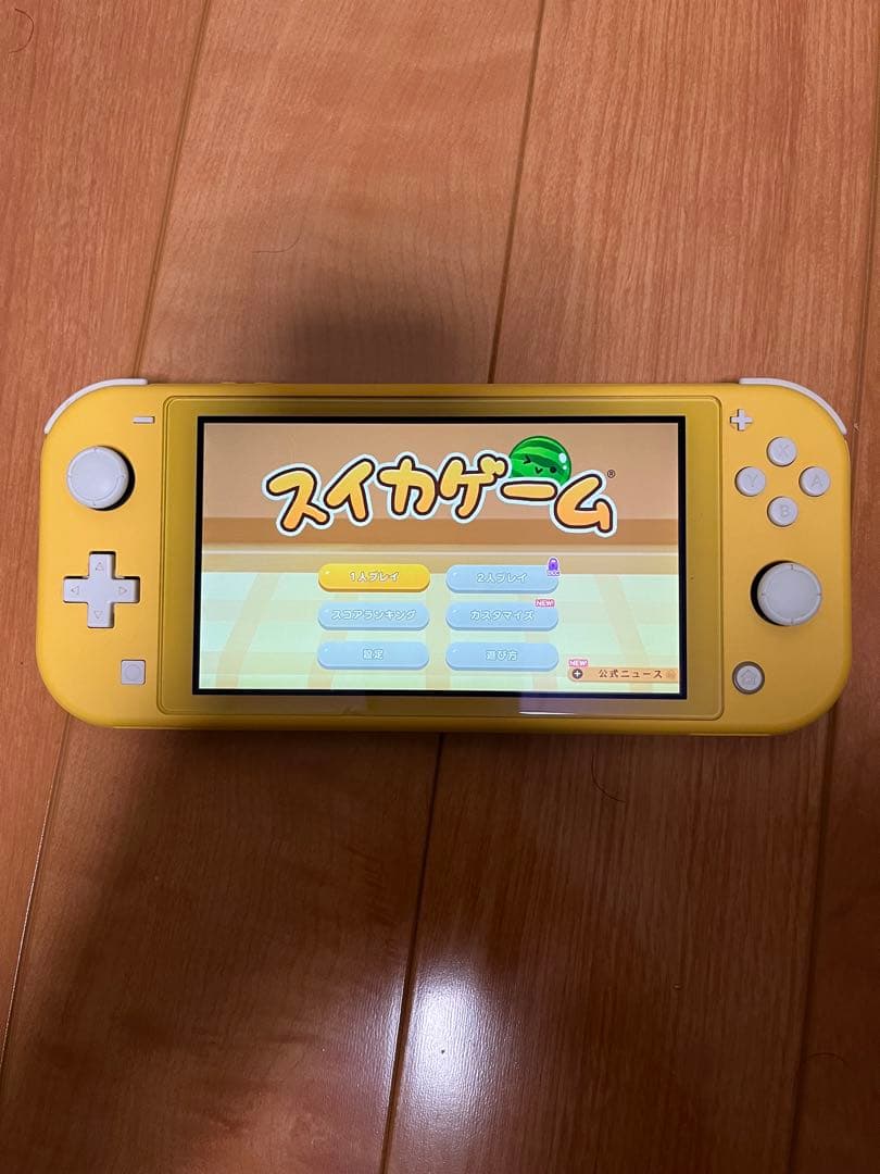 Nintendo Switch Lite イエロー(箱、充電器なし)