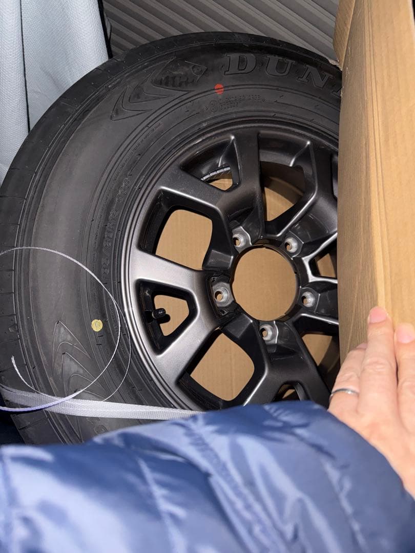 ★背面タイヤに★ジムニー　シエラ　純正　アルミホイール　タイヤ　★1本★新車