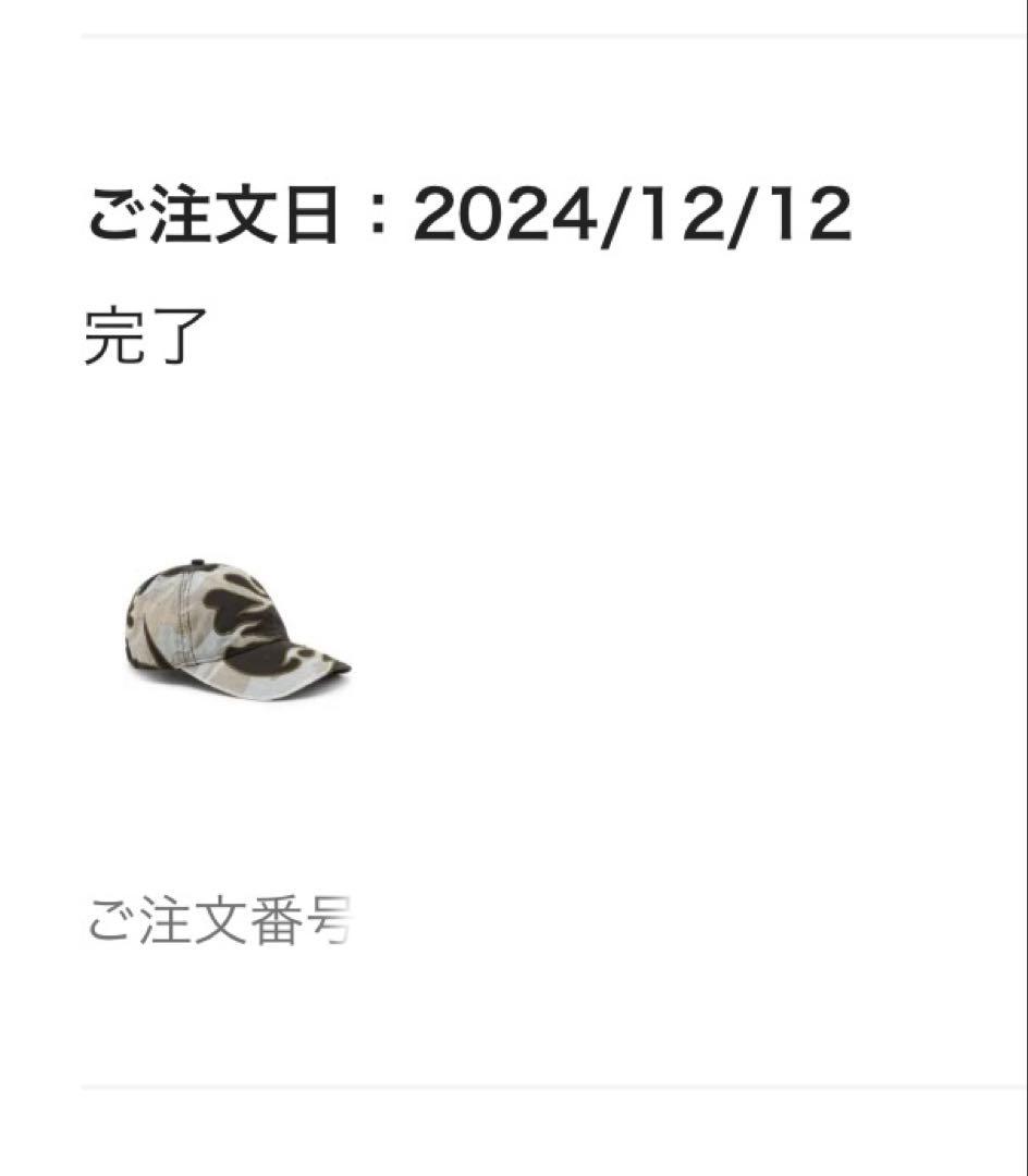 完売品 DIESEL c-Flama CAP キャップ