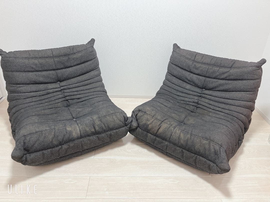【みみ】リーンロゼ トーゴ ligne roset togo ソファ×2