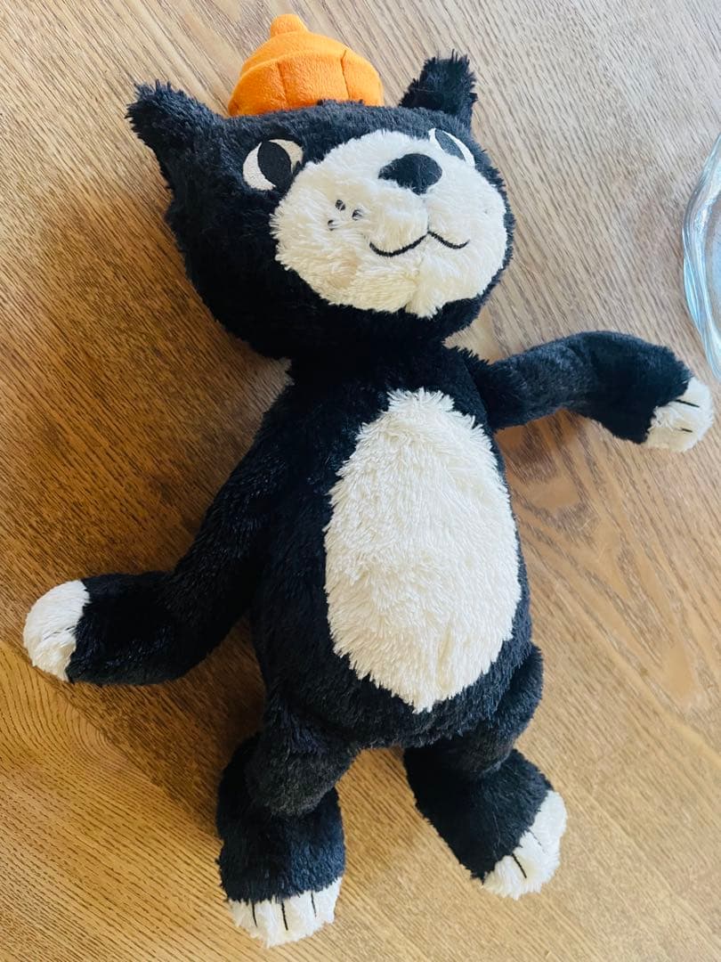  jack くろねこ　ぬいぐるみ