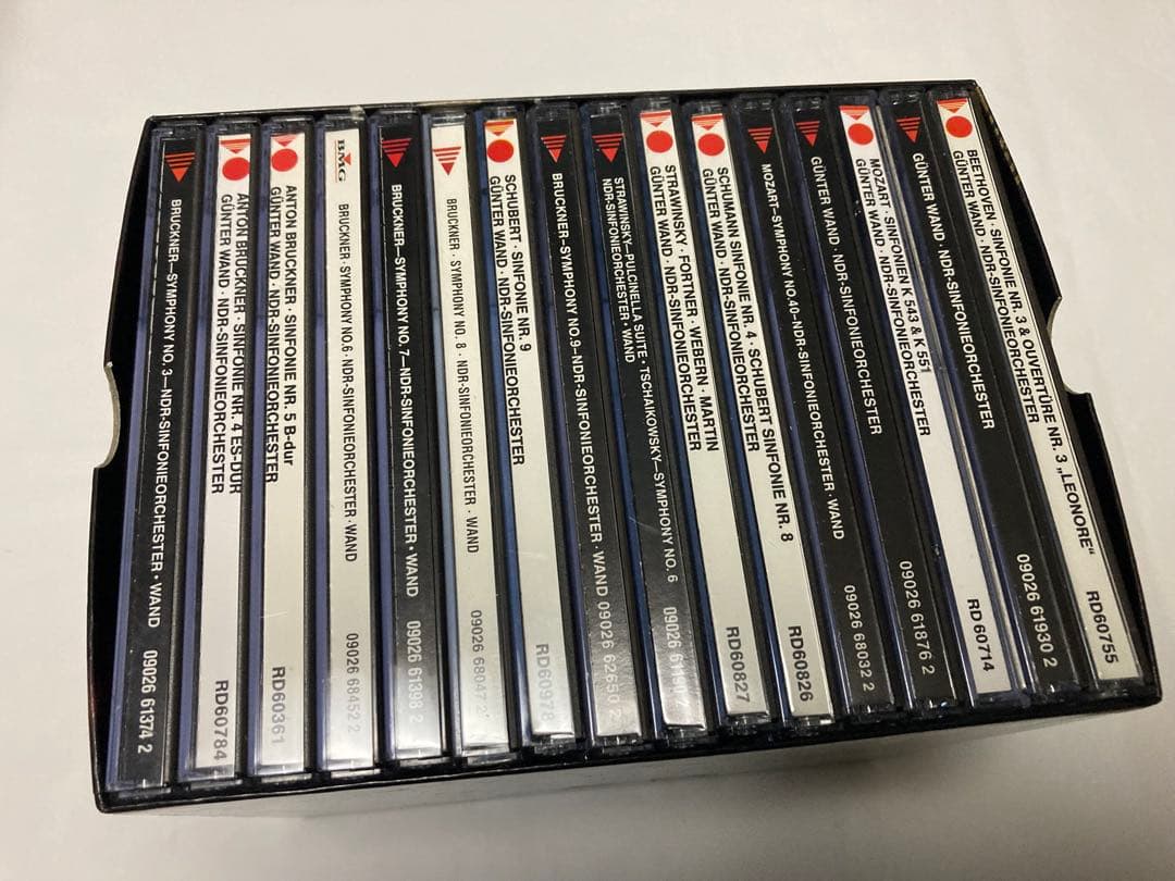 ヴァント 交響曲 Ndr Live Box 17CD