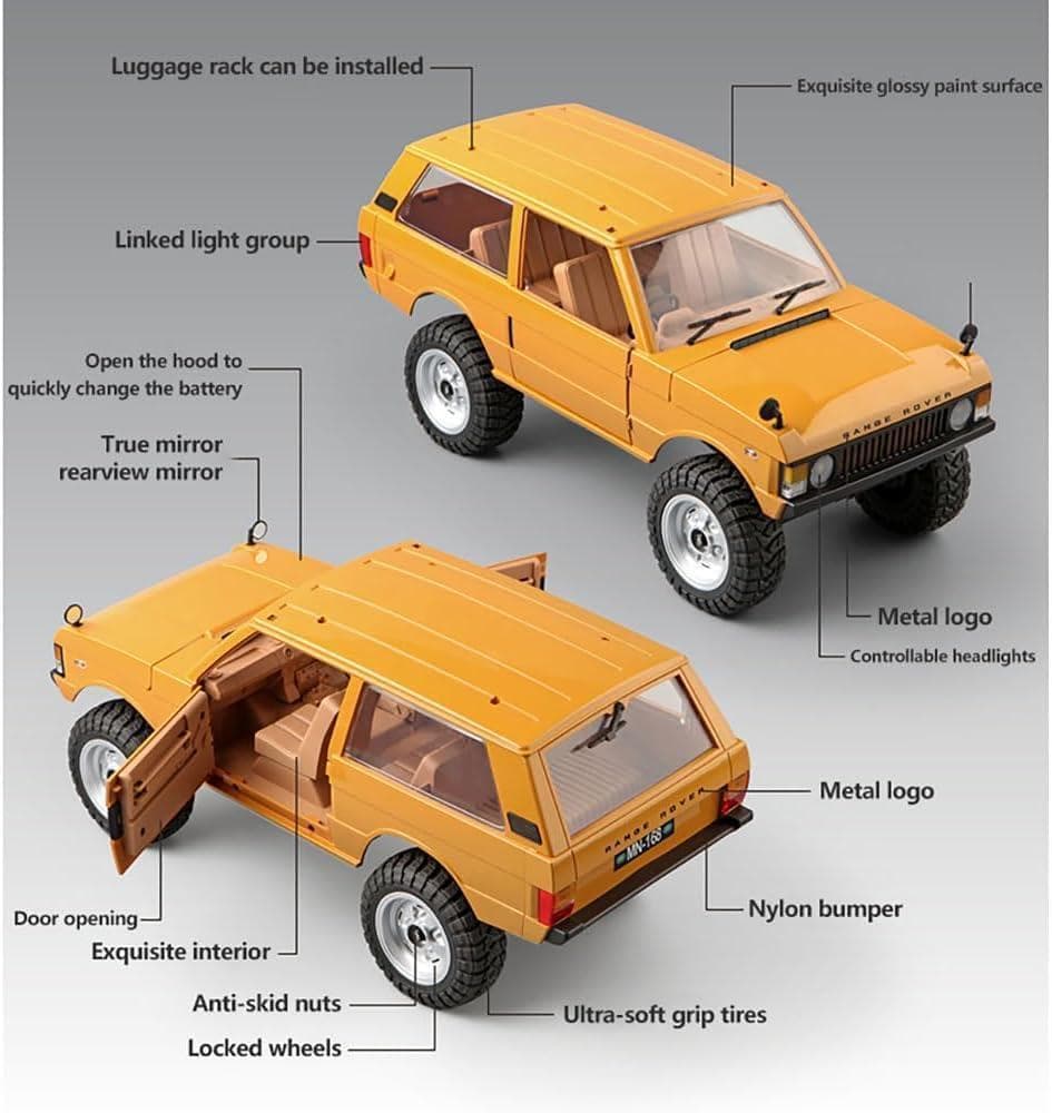 【新品】MNモデル レンジローバー1970 1/12 ラジコン MN168