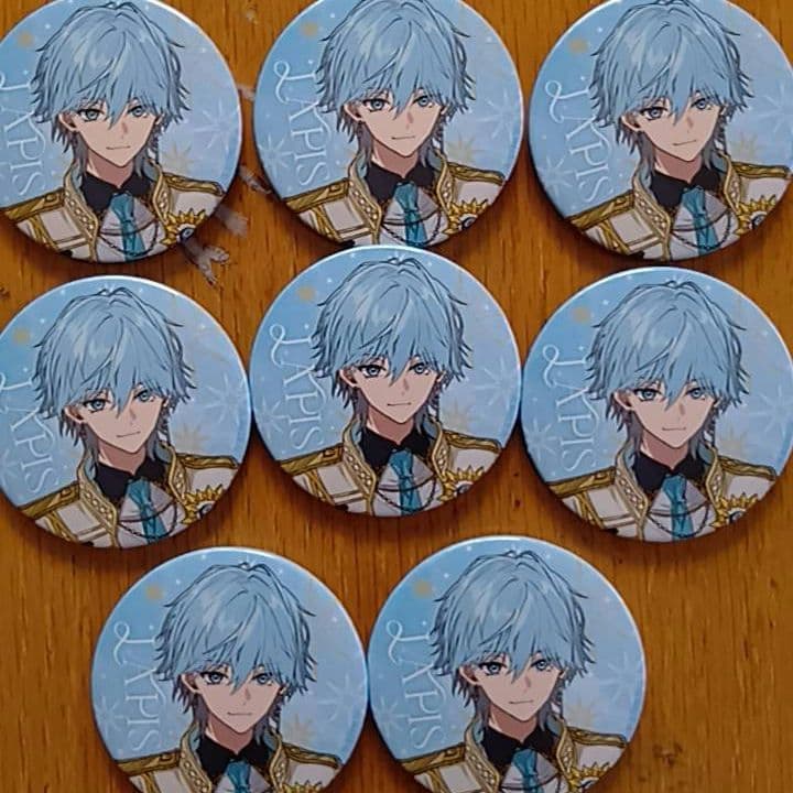 めておら 1周年 缶バッジ Lapis 等身