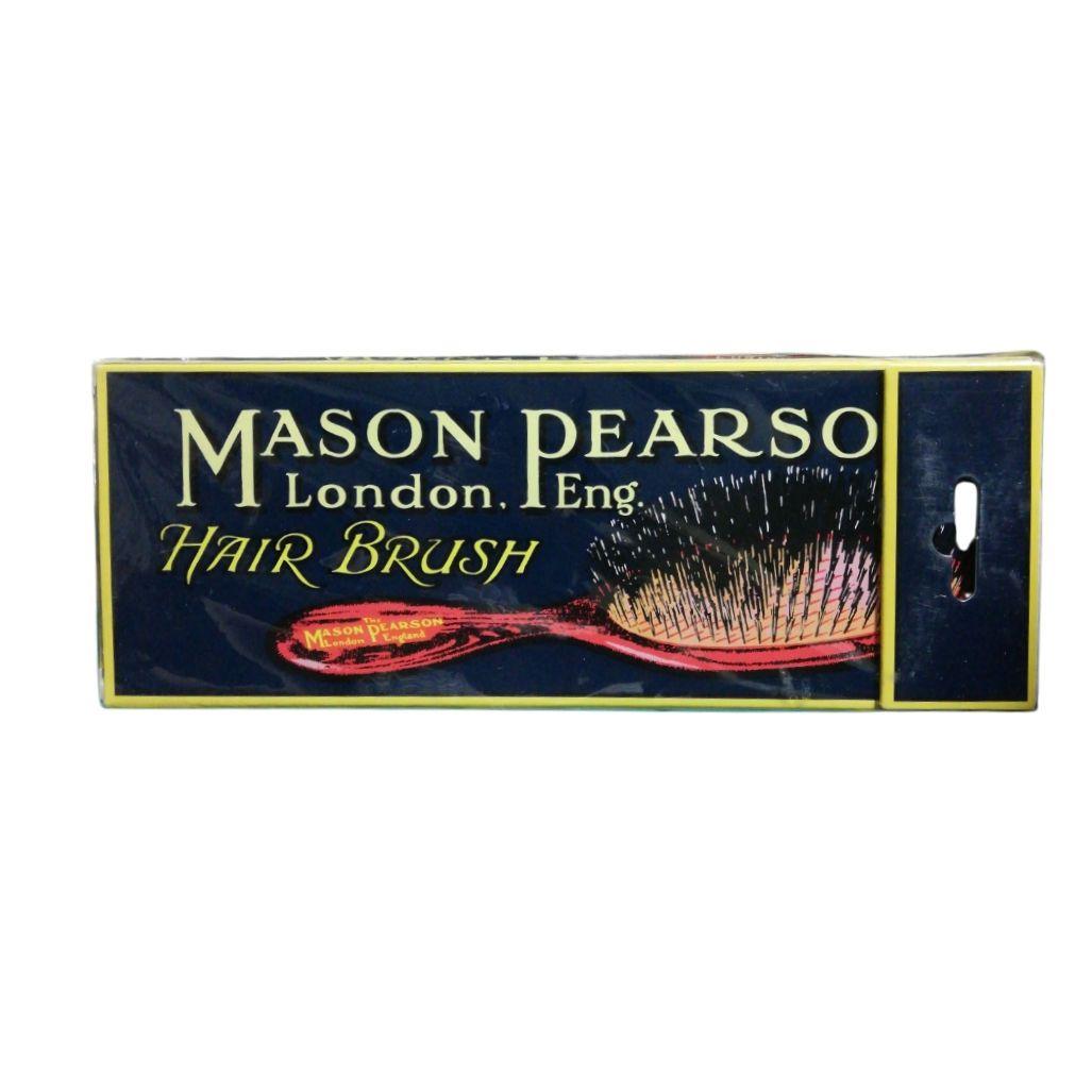 未使用 メイソンピアソン ジュニアミックス ヘアブラシ ダーク ルビー ヘアケア