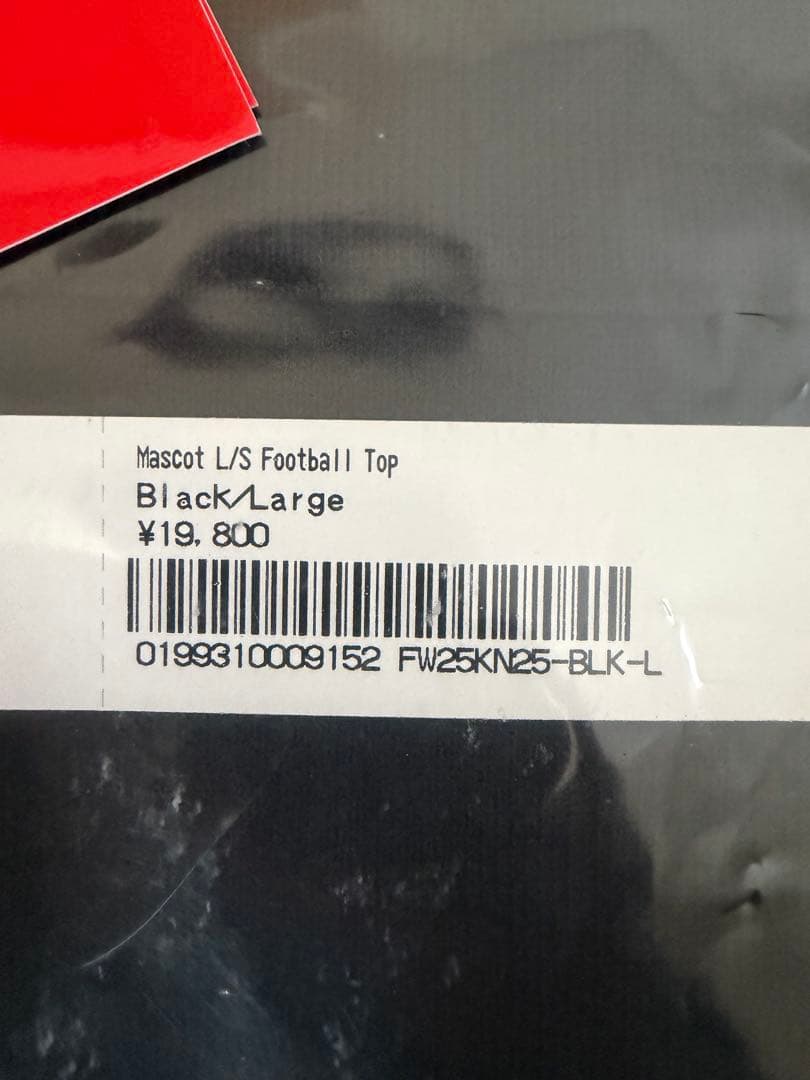 シャツ 25fw supreme Mascot L/S Football Top L