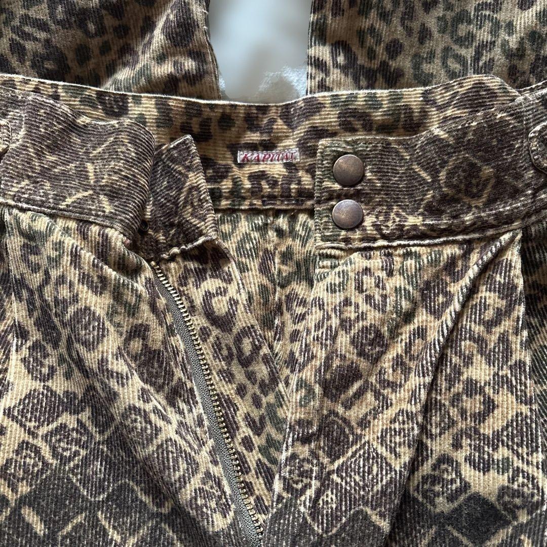 Kapitalレオパード柄 ワイドパンツ