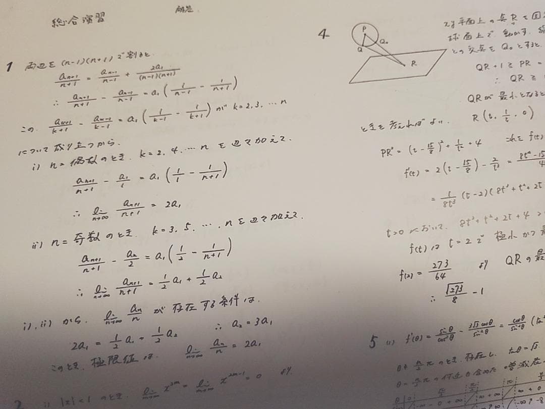 鉄緑会の鶴田先生による夏期数Ⅲ対策フルセット　微分・極限まとめ　駿台　河合塾