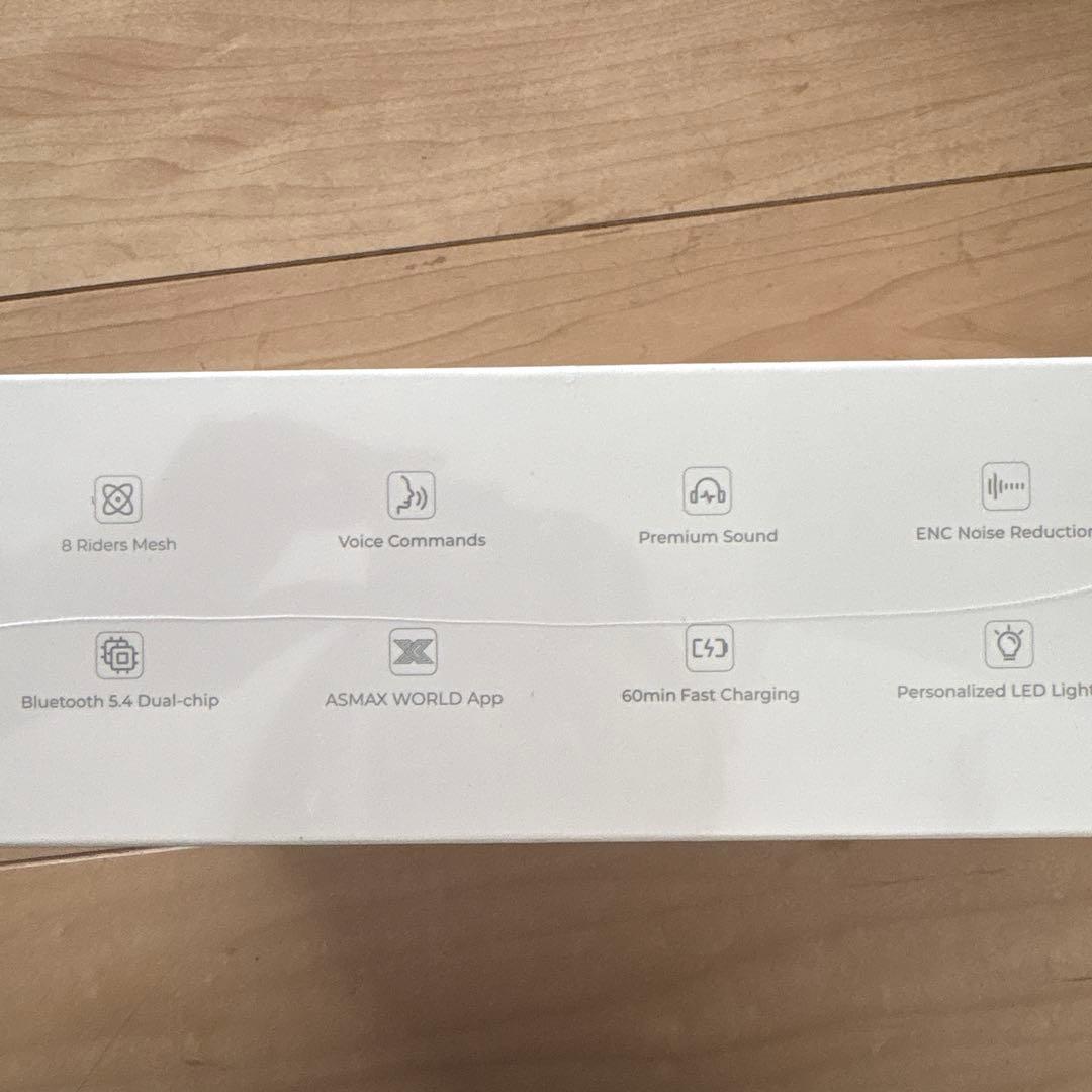 ASMAX(アズマックス）　S2 バイク用メッシュインカム