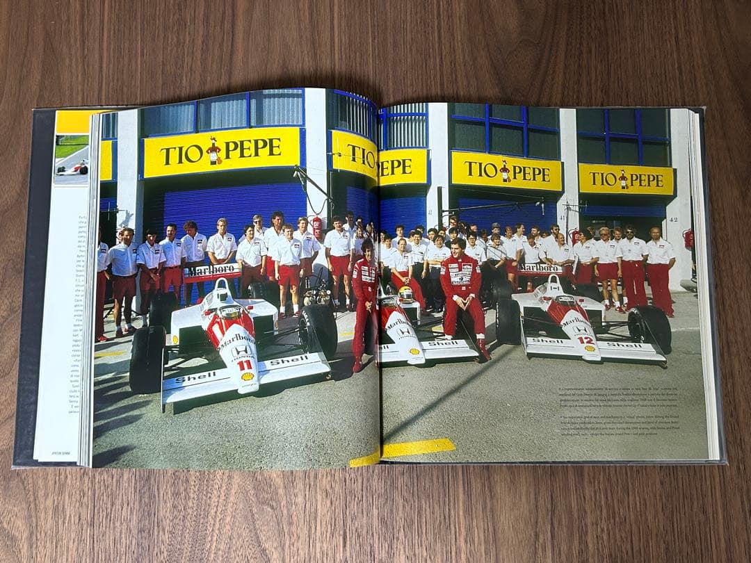 アイルトン・セナ　プロフィールフォトブック　マクラーレン