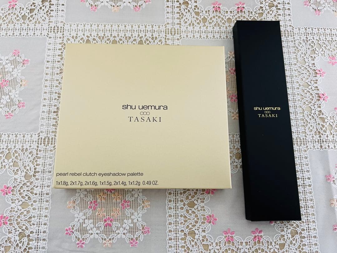 シュウウエムラ × TASAKI アイシャドウパレット＋クレンジング