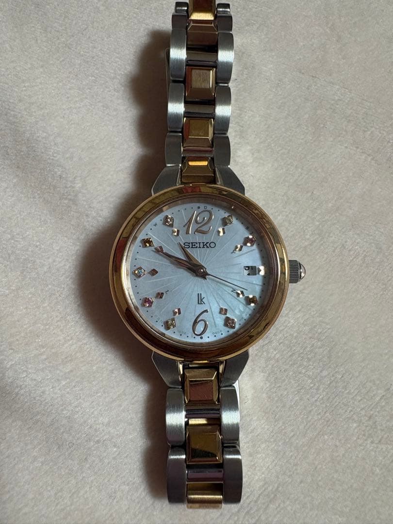 【限定モデル】セイコー ルキア 電波ソーラー レディース 腕時計