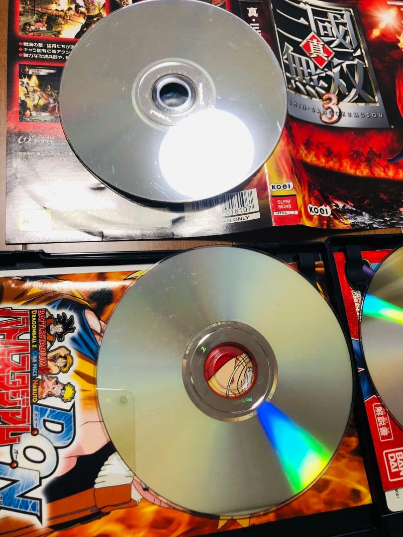 PlayStation2 ソフトセット ワンピース バトルスタジアム 三國無双3