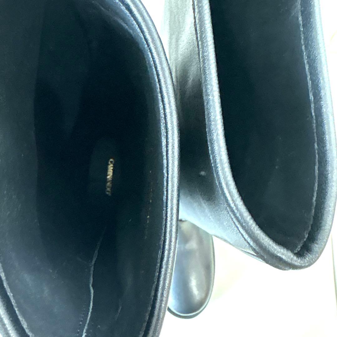 CAMINANDO ライディング ロングブーツ　ブラック　本革 サイズ7