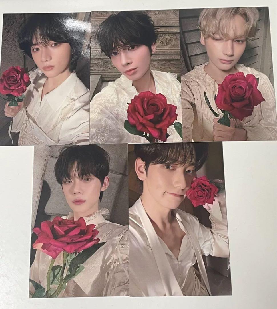 TXT 韓国　公開放送　収録　サノク　　DEJAVU コンプセット　トレカ