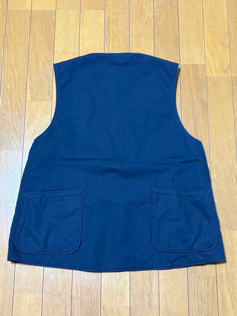 エンジニアドガーメンツ オーバーベスト リバーシブルベスト ネイビー Sサイズ