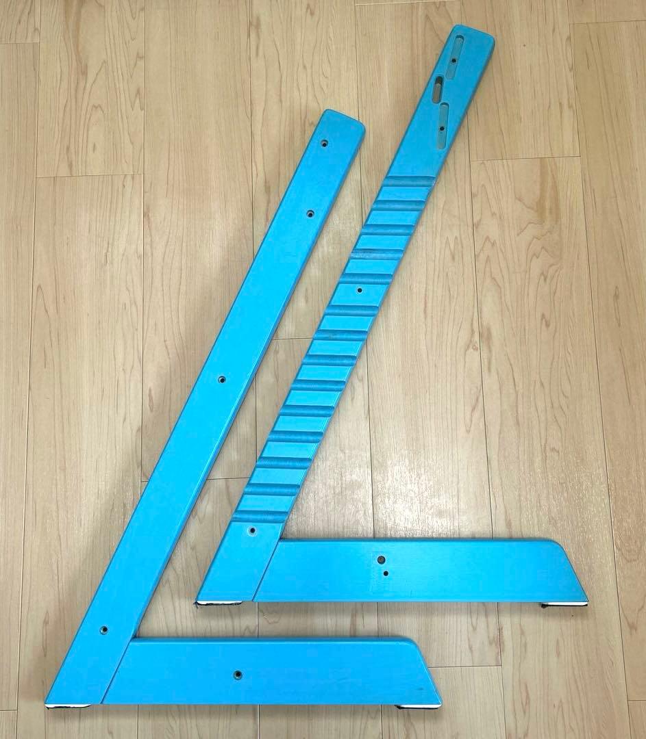 【美品】STOKKE TRIPP TRAPP ターコイズブルー S/N4〜