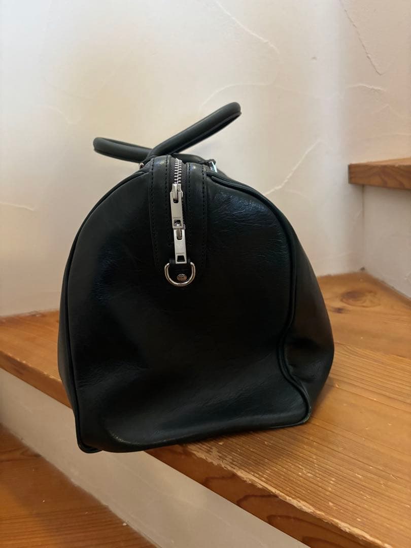 SEEKER レザーボストンバック　グリーン