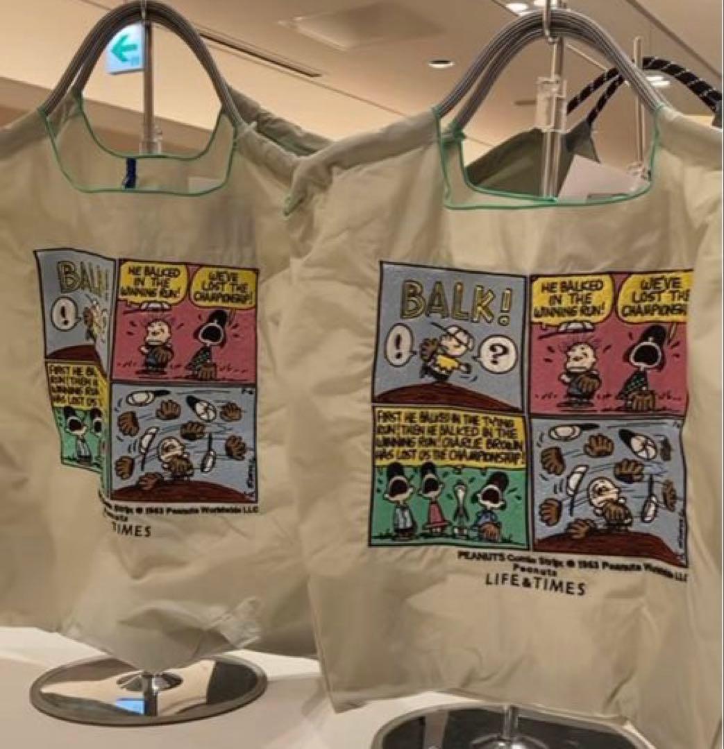 ボールアンドチェーンBall&Chain スヌーピー 西宮限定 トートバッグM