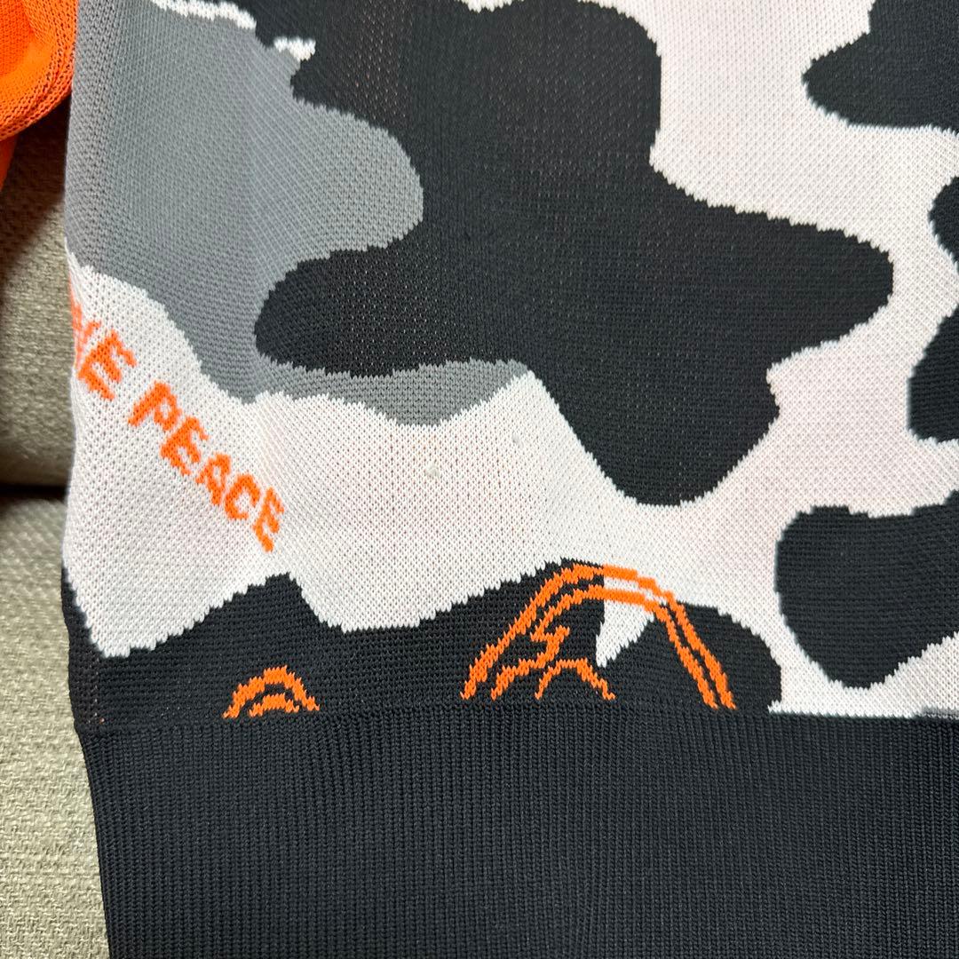 MARK & LONA 迷彩柄セーター