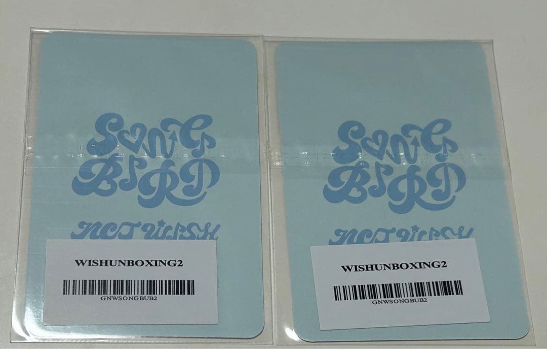 NCT WISH リョウ　サクヤ　ユニット　トレカ