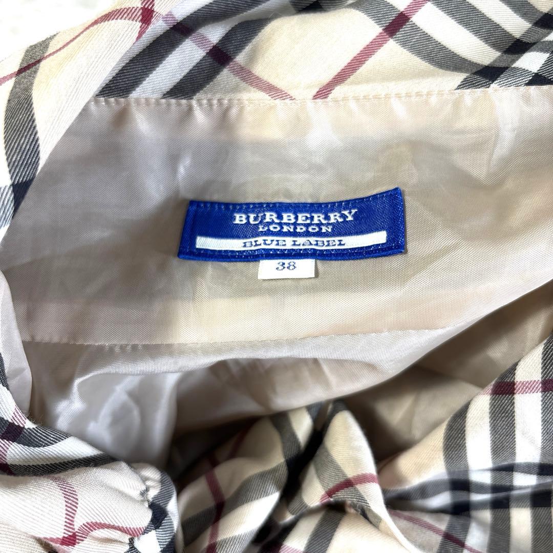 d*9様 ✨バーバリー　プリーツスカート　ミニスカート ノバチェック プリーツ