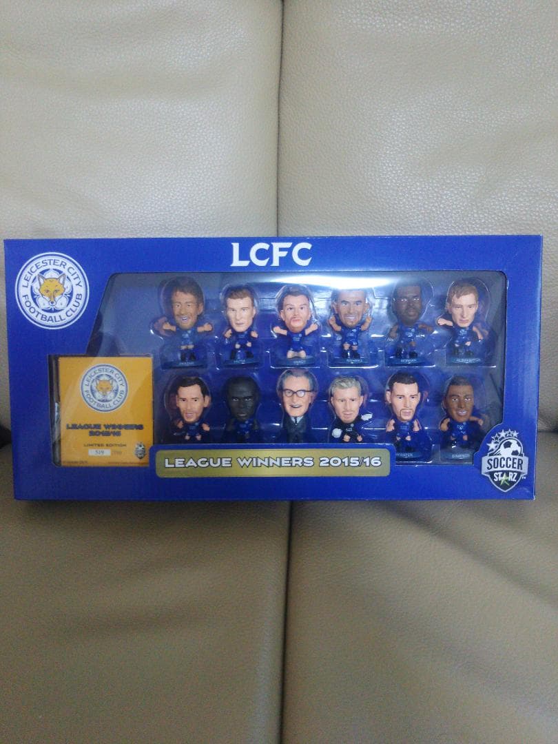 レスターシティリーグウィナーフィギュア