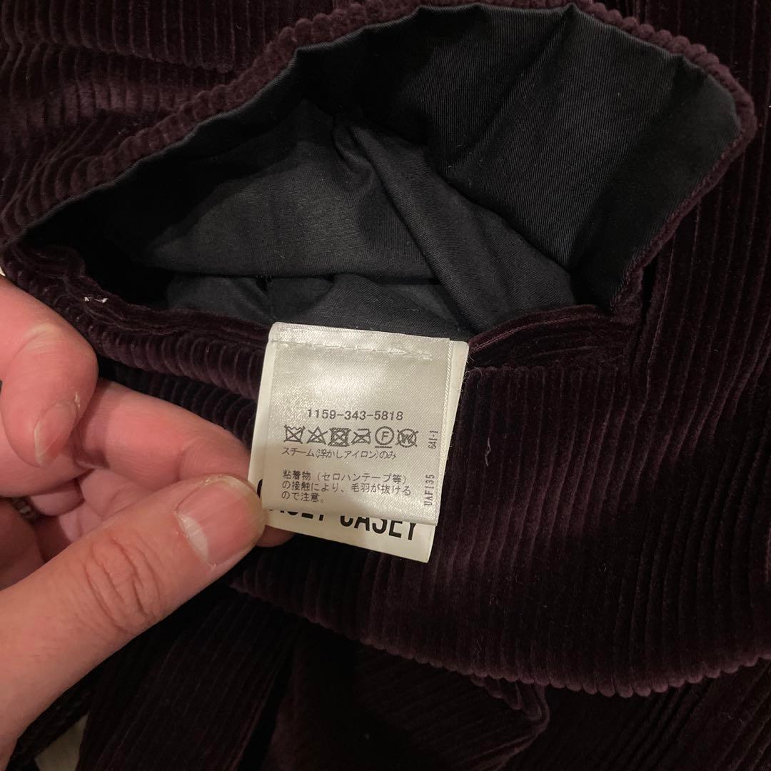 ケイシーケイシーコーディロイジャケット