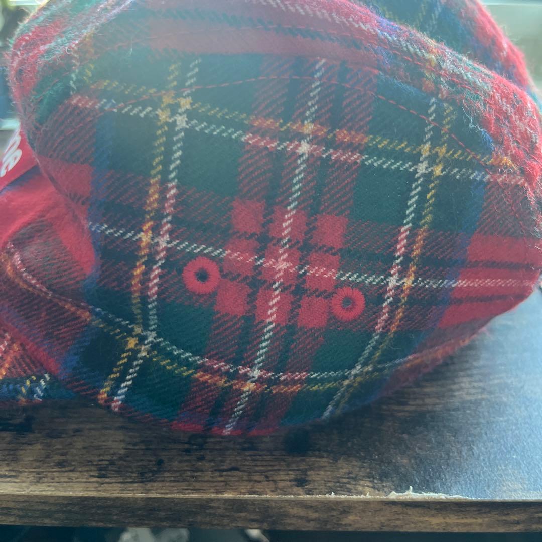 Supreme チェック柄キャップ