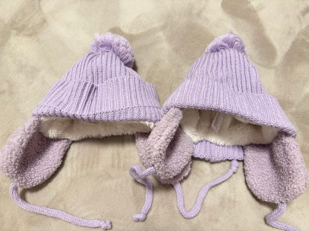 美品✨お揃いColumbia スキーウェア 上下セット XSS/XS &ニット帽