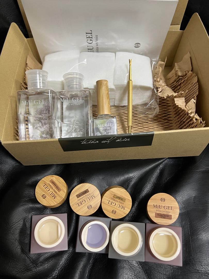 MiU GEL ミュウジェル ジェルネイルセット