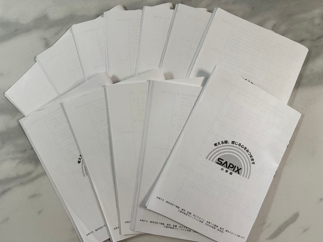 小6 基礎力トレーニング 12冊セット SAPIX