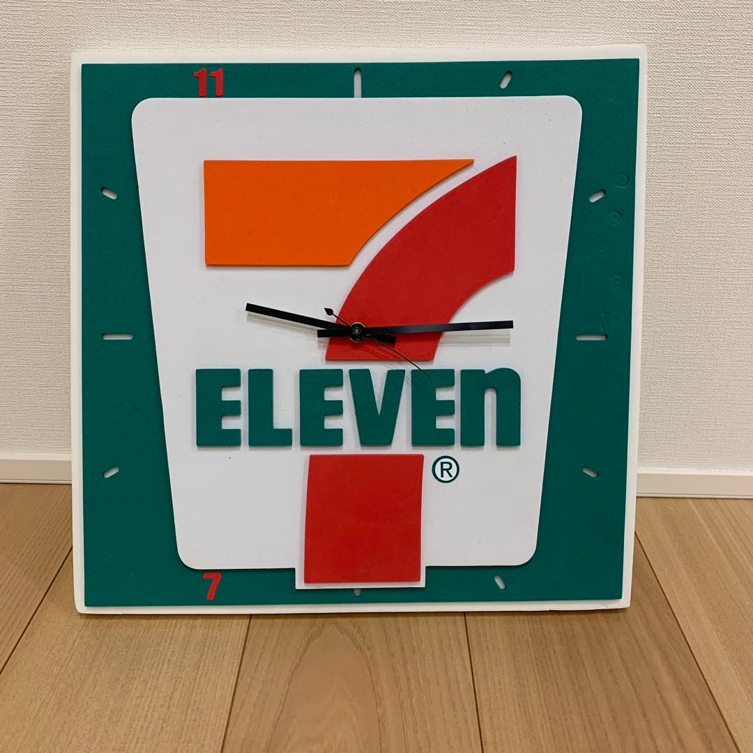 レア 7-ELEVEn ウォールクロック 看板 アドバタイジング アメリカ