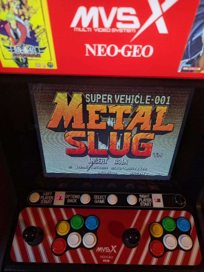 ム*キ様 MVSX  ARCADE ホームアーケードベース付き